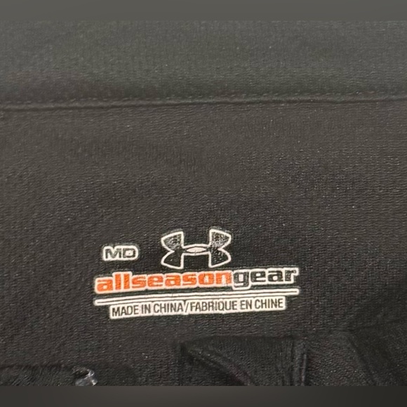 Under Armour Women's Black All Season Gear Quarter Zip Sz Medium - Picture 5 of 7